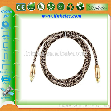 6ft ps4 digital toslink optical audio cable with nylon mesh